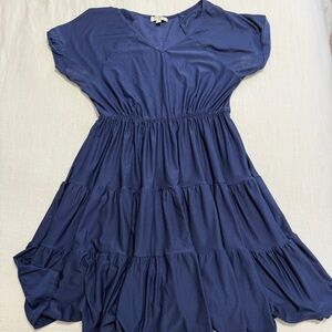 Navy boutique dress